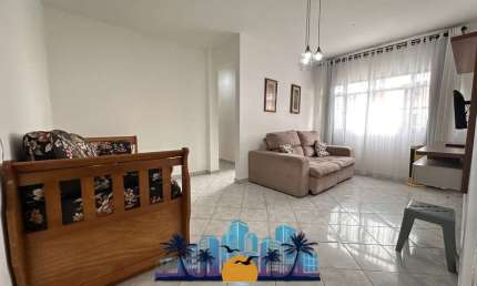 Apartamento para Venda em Praia Grande, Tupi, 1 dormitório, 1 banheiro, 2 vagas