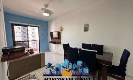 Apartamento para Venda em Praia Grande, Guilhermina, 1 dormitório, 1 banheiro, 1 vaga