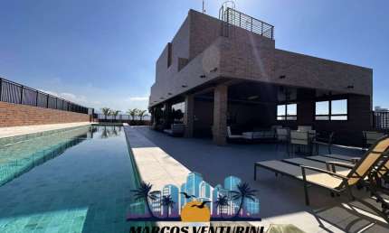 Apartamento para Venda em Praia Grande, Aviação, 2 dormitórios, 1 suíte, 2 banheiros, 1 vaga