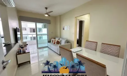 Apartamento para Venda em Praia Grande, Ocian, 2 dormitórios, 1 suíte, 2 banheiros, 1 vaga
