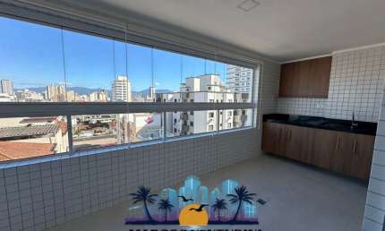 Apartamento para Locação em Praia Grande, Canto do Forte, 2 dormitórios, 2 suítes, 3 banheiros, 2 vagas