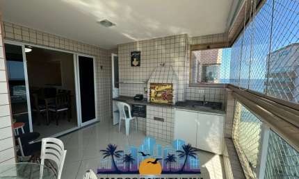 Apartamento para Venda em Praia Grande, Aviação, 2 dormitórios, 1 suíte, 2 banheiros, 2 vagas