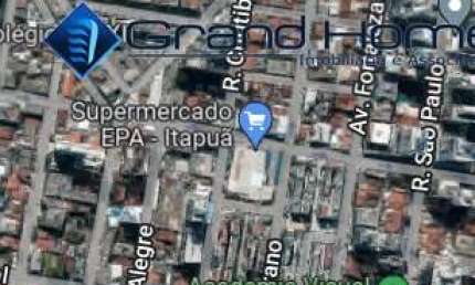 Terreno à venda na Rua Curitiba, Itapuã, Vila Velha