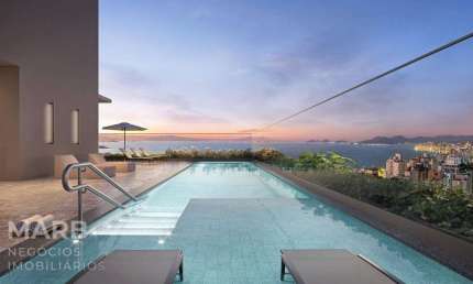 Apartamento com 3 dormitórios à venda, 175 m² por R$ 5.207.078,70 - Centro - Florianópolis/SC