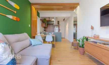 Apartamento com 2 dormitórios à venda, 50 m² por r$ 615.000,00 - centro - florianópolis/sc