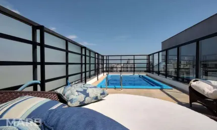 Cobertura com 3 dormitórios à venda, 198 m² por R$ 2.500.000,00 - Centro - Florianópolis/SC