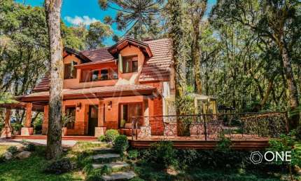 Casa em condomínio fechado com 3 quartos à venda na Pref. Waldemar Frederico Weber, 1815, Moura, Gramado por R$ 4.980.000