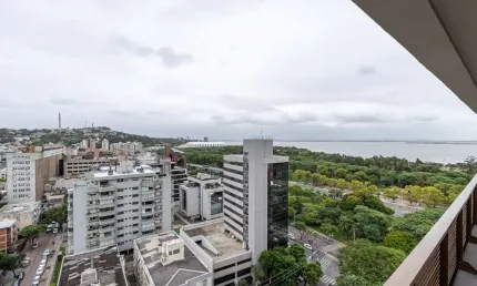 Apartamento com 1 quarto à venda na Avenida Praia de Belas, 2024, Menino Deus, Porto Alegre por R$ 837.000