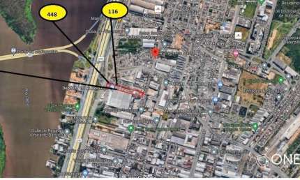 Terreno comercial à venda na Rua Frederico Mentz, 901, Navegantes, Porto Alegre por R$ 4.000.000