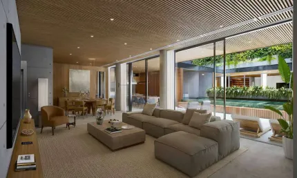 Casa em condomínio fechado com 4 quartos à venda na jacarezinho, 154, jardins, são paulo por r$ 25.000.000