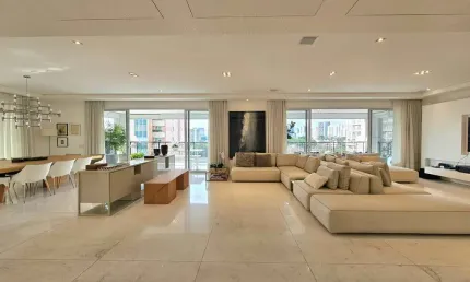 Apartamento com 4 quartos à venda na Avenida Açocê, 562, Moema, São Paulo por R$ 10.800.000