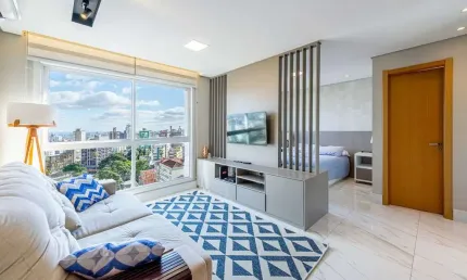 Apartamento com 1 quarto à venda na Rua Curvelo, 130, Petrópolis, Porto Alegre por R$ 650.000