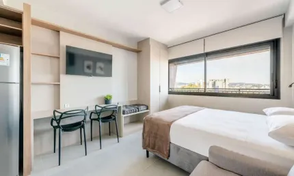 Loft com 1 quarto para alugar na rua casemiro de abreu, 576, rio branco, porto alegre por r$ 3.800