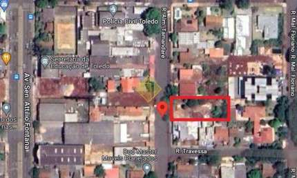 LOTE COM ÓTIMA TESTADA LOCALIZADO NO CENTRO, TOLEDO-PR