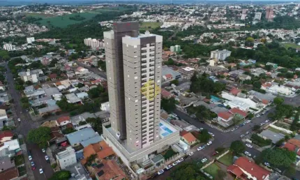 Apartamento semi mobiliado 03 suites duas vagas lazer completo centro Cascavel Pr