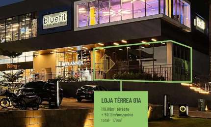 LOCAÇÃO DE SALA COMERCIAL COM MEZANINO NO JARDIM LA SALLE EM TOLEDO - PARANÁ