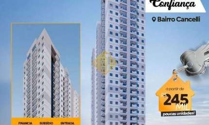 Apartamento à venda, 2 quartos, 1 suíte, Cancelli - Cascavel/PR