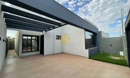 CASA À VENDA COM 1 SUÍTE, 2 QUARTOS - RESIDENCIAL ALEMANHÃ - PALOTINA/PR