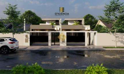 **CASA COM 1 SUÍTE E 2 QUARTOS NO JARDIM GISELA, TOLEDO-PR**