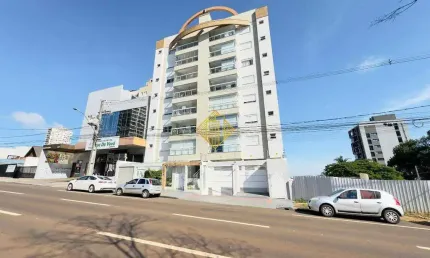 Apartamento à venda, 2 quartos, 1 suíte, 2 vagas, centro - cascavel/pr