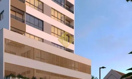 **apartamento à venda, 1 suíte + 1 quarto, centro - próximo ao lago - toledo/pr**