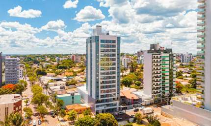 Apartamento à venda, 1 suíte + 2 quartos, 2 vagas, Jd La Salle - Toledo/PR