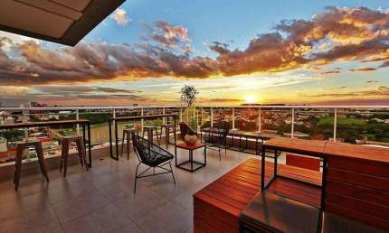 **Apartamento com 1 suíte + 2 quartos, próximo ao lago - Toledo/PR**