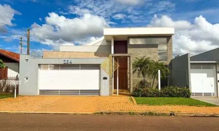 Casa à venda, 2 vagas, jardim porto alegre - toledo/pr