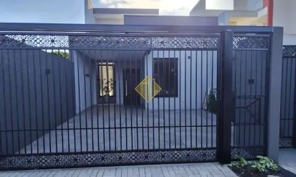 Casa com 01 suíte e 02 quarto, próximo fármacia, supermercado, padaria, colégio, 3 minutos do centro, 100 metros av. parigout de souza