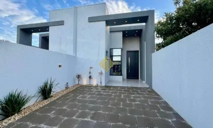 Viva momentos incríveis casa com suite e churrasqueira