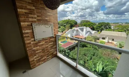 Apartamento na Vila Industrial com 1 suite e 1 quarto em Toledo- Paraná
