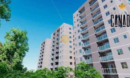 Apartamento à venda, 2 quartos, 1 suíte, 1 vaga, canadá - cascavel/pr
