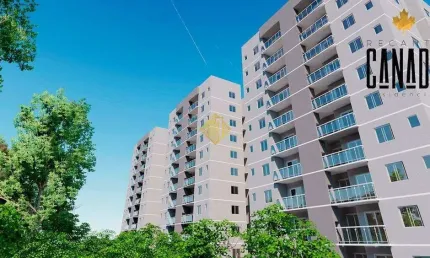 Apartamento à venda, 2 quartos, 1 suíte, 1 vaga, canadá - cascavel/pr