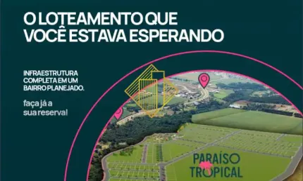 Terreno à venda no Recanto Tropical, Cascavel 