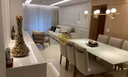 Apartamento semi mobiliado com suíte, dois quartos e duas vagas Centro Cascavel Pr