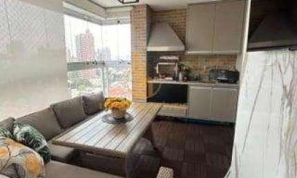 Apartamento com 4 quartos à venda na Rua das Pitangueiras, Jardim, Santo André, 138 m2 por R$ 1.630.000