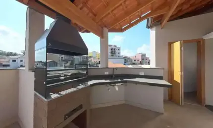 Cobertura com 2 quartos à venda na Avenida Estados Unidos, Parque das Nações, Santo André, 94 m2 por R$ 465.000