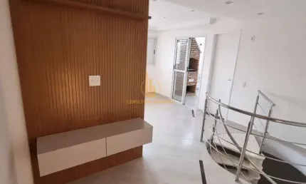 Cobertura com 2 quartos à venda na Rua Vinte e Quatro de Fevereiro, Casa Branca, Santo André, 84 m2 por R$ 490.000