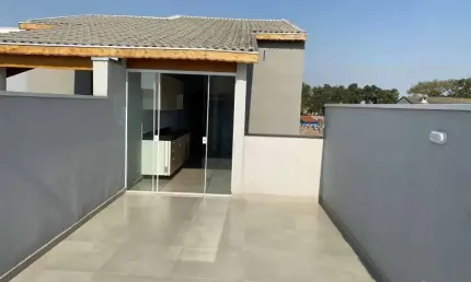 Cobertura com 2 quartos à venda na Rua Sud Menucci, Vila Camilópolis, Santo André, 100 m2 por R$ 520.000