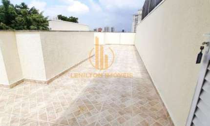 Cobertura com 2 quartos para alugar na Rua Espanha, Parque das Nações, Santo André, 84 m2 por R$ 1.800