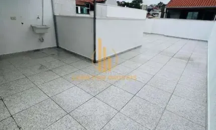 Cobertura com 2 quartos para alugar na Rua Odilon Braga, Vila Scarpelli, Santo André, 116 m2 por R$ 2.500