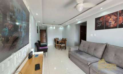 Apartamento com 2 dormitórios à venda, 86 m² por R$ 380.000,00 - Vila Assunção - Praia Grande/SP
