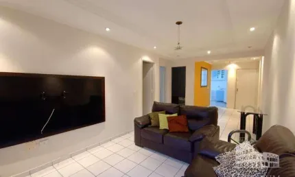 Apartamento com 2 dormitórios à venda, 87 m² por R$ 380.000,00 - Vila Assunção - Praia Grande/SP