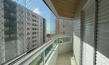 Apartamento com 2 dormitórios à venda, 112 m² por r$ 580.000,00 - vila guilhermina - praia grande/sp