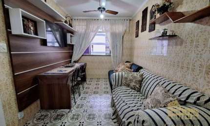 Apartamento com 2 dormitórios à venda, 50 m² por R$ 310.000,00 - Canto do Forte - Praia Grande/SP