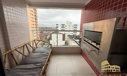 Apartamento com 2 dormitórios à venda, 67 m² por R$ 575.000,00 - Vilamar - Praia Grande/SP
