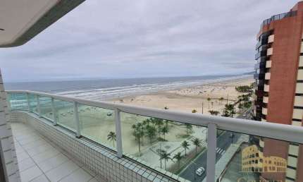 Apartamento com 3 dormitórios à venda, 127 m² por R$ 1.270.500,00 - Vila Guilhermina - Praia Grande/SP