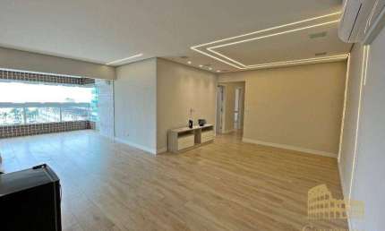Apartamento com 3 dormitórios à venda, 117 m² por R$ 1.070.000,00 - Canto do Forte - Praia Grande/SP