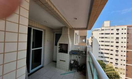 Apartamento com 1 dormitório para alugar, 60 m² por R$ 2.800,00/mês - Aviação - Praia Grande/SP