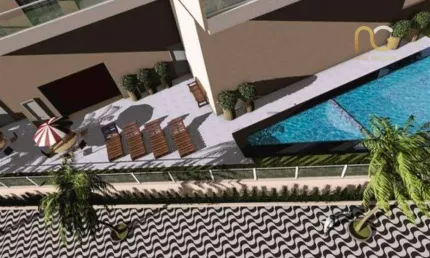 Apartamento com 3 dormitórios à venda, 106 m² por R$ 555.500,00 - Vilamar - Praia Grande/SP